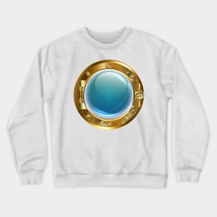 Steampunk porthole Crewneck Sweatshirt